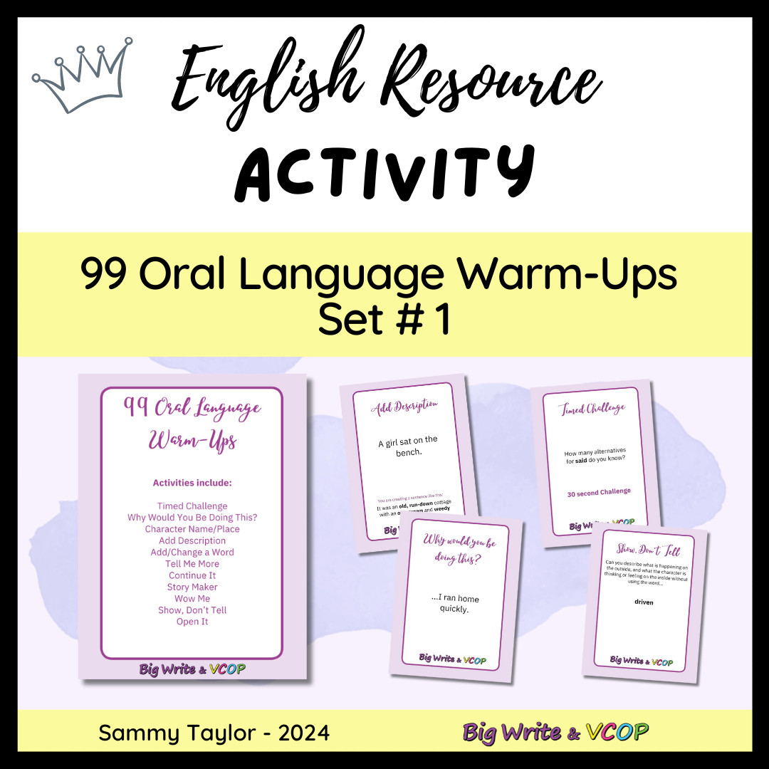 99 Oral Language Warm-Ups #1