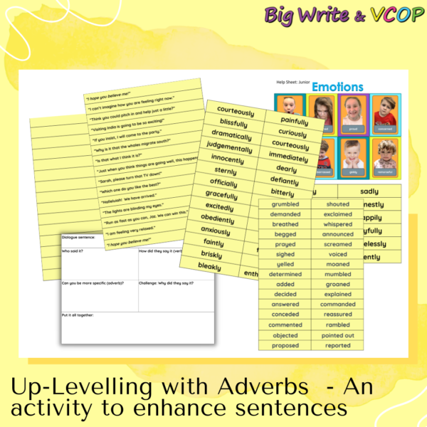 Up-Levelling Sentences With Adverbs