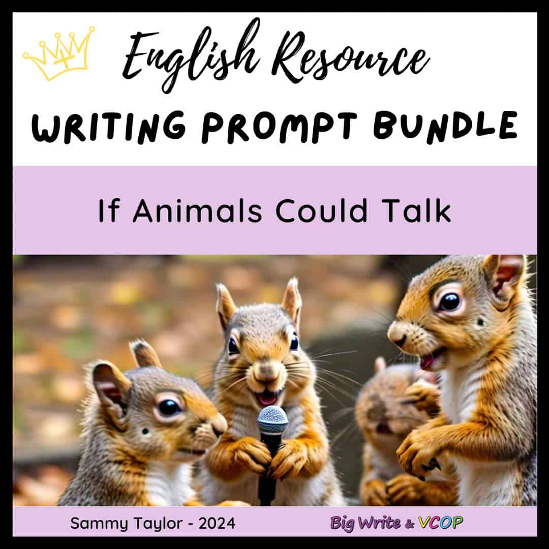 If Animals Could Talk Writing Stimulus Bundle
