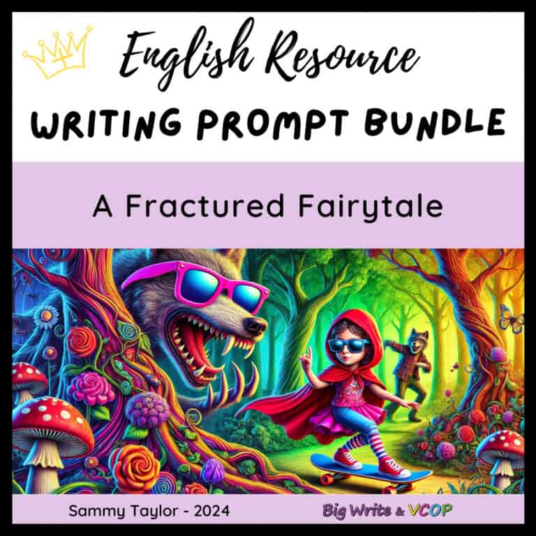 A Fractured Fairytale Writing Stimulus Bundle