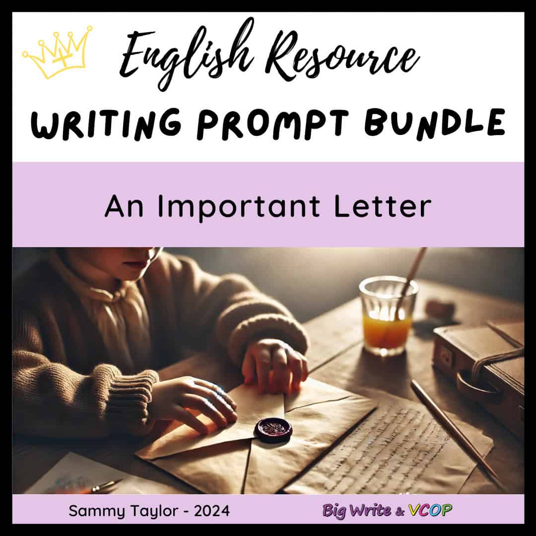 An Important Letter Writing Stimulus Bundle