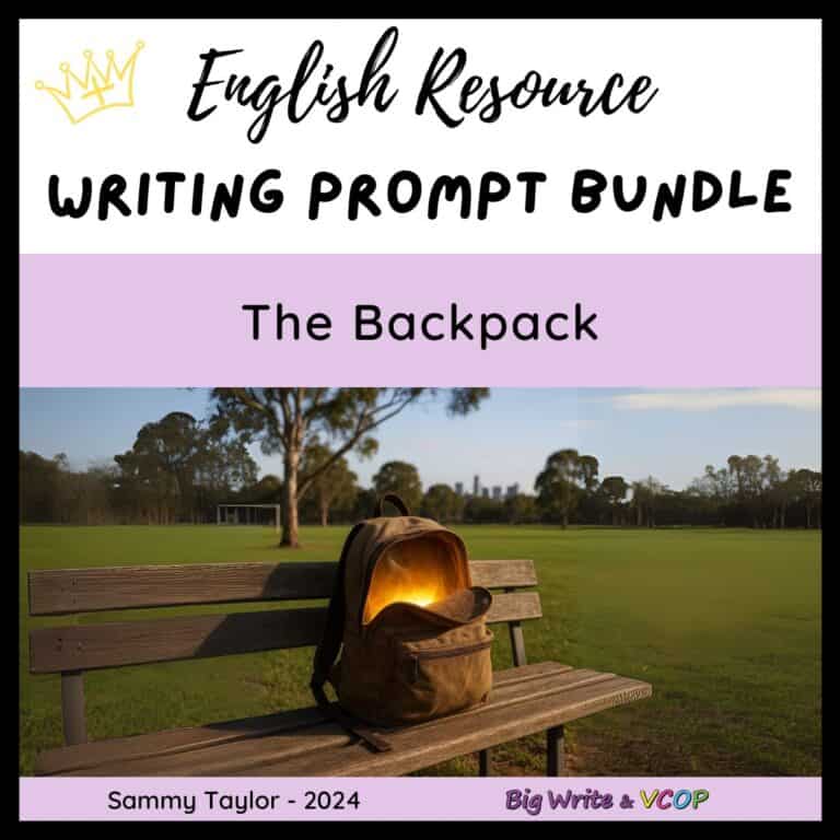 The Backpack – Writing Prompt Bundle