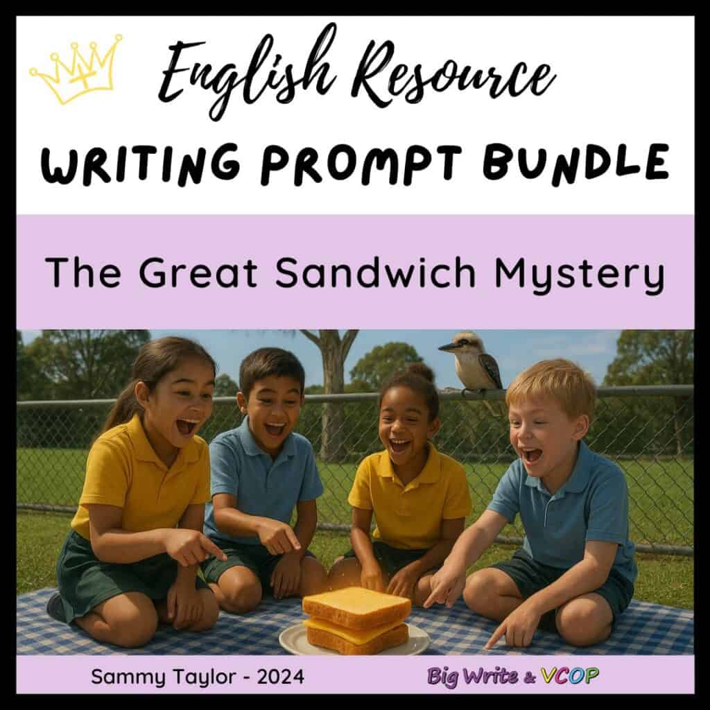 The Great Sandwich Mystery - Writing Prompt Bundle