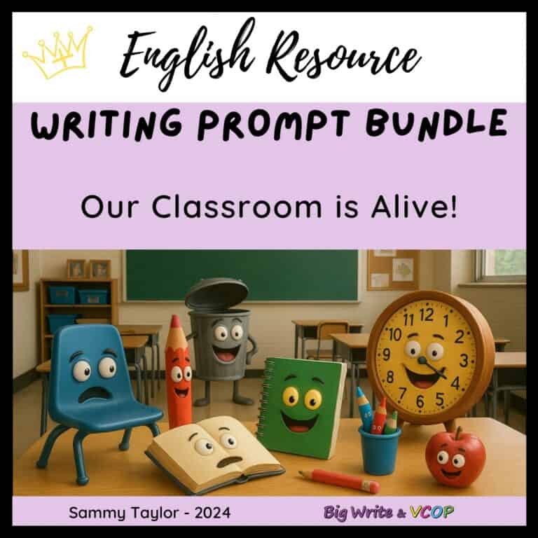 Our Classroom Is Alive! – Writing Prompt Bundle