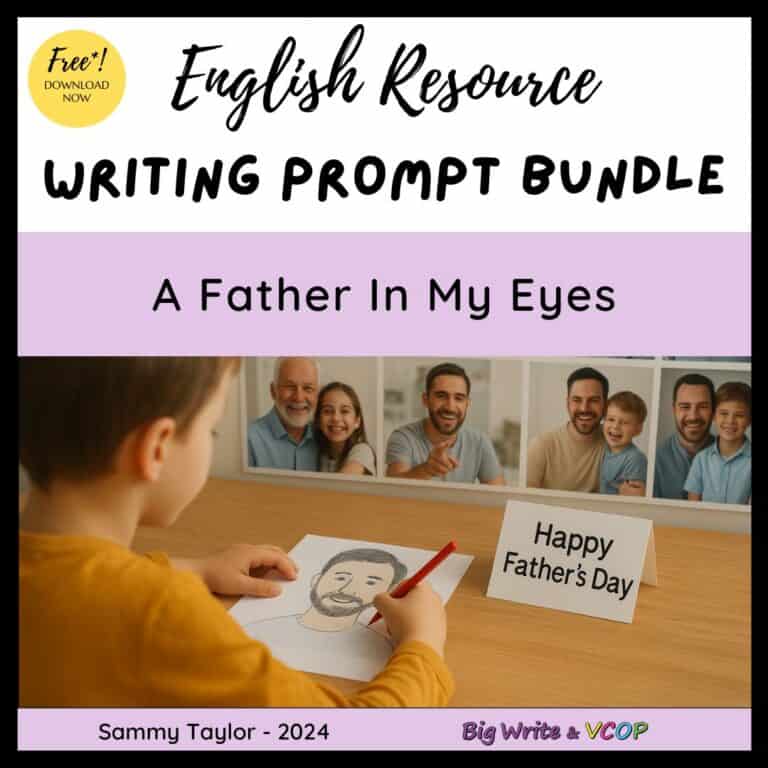 A Father In My Eyes – Writing Prompt Bundle